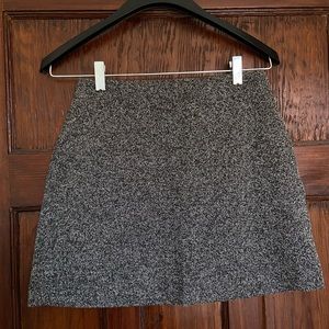 Topshop Salt & Pepper Mini Skirt